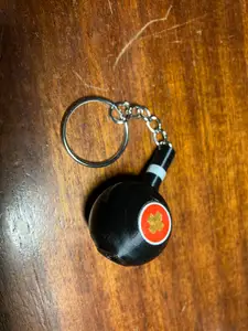 Unicum bottle keychain