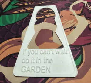 Toilet Sign (Do it in the garden)
