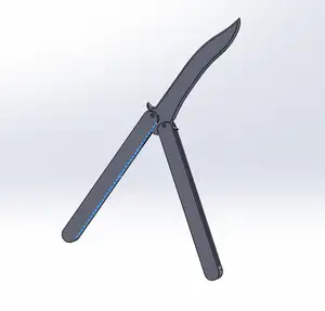 couteau papillon