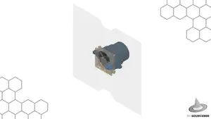 SUMO/DELACK Enclosure Internal Fan 4-Inch Ventilation Duct Mount