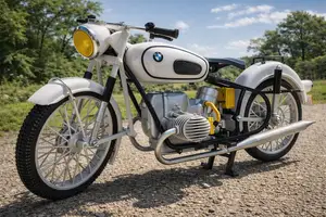 BMW R60/2 motorcycle 1964 scale 1:6 Designer Ed van der Heijden.