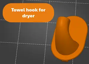 Replacement hook for sauter towel dryer Sauter Marapi