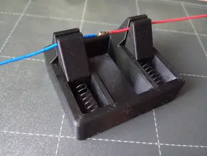 Clamp holder for soldering