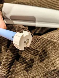 Accessories to mount UK roller blinds with Zemistmart Zigbee motor
