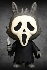 LABUBU with Scream - SCREAMBUBU!
