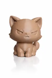 Cute Chibi Cat – Angry Edition