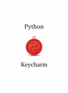 Python Logo Keychain – A Must-Have for Programmers & Tech Enthusiasts