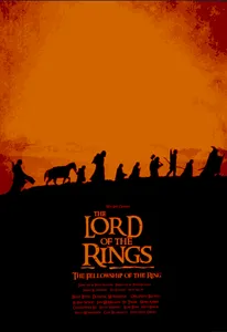 The Lord of the Rings: The Fellowship of the Ring - Movie poster HueForge