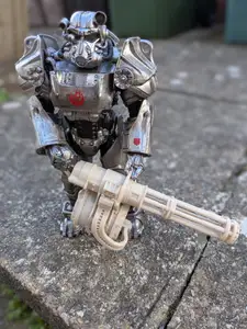 Fallout Minigun Accessory for McFarlane Fallout 7" Figures ( Maximus etc )
