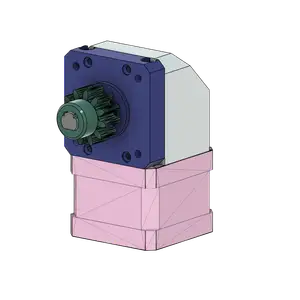 Nema 17 Bevel Gear Reduction 2:1 90 Degree Turn