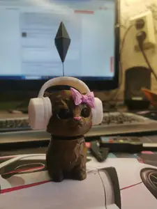 The sims cat dancing in headphones meme boubblehead