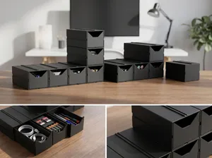 Modular Stackable Drawer Organizer System