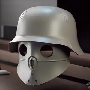 Wolfenstein Mask & Helmet Fan Art - Casco Segunda guerra mundial - Caso Guerra - War Mask