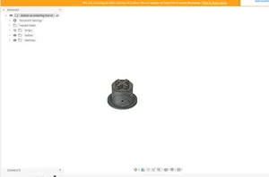 Button for soldering iron