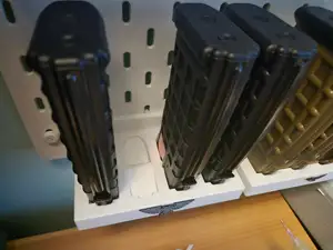 Airsoft AEG Steyr AUG magazine storage - IKEA SKADIS