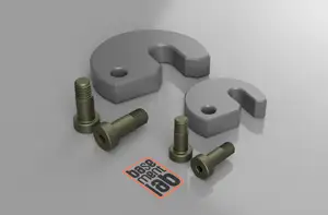 Captive C washers DIN 6371 - Clamping Cam - Rondelle a perno DIN 6371