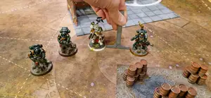 Warhammer 40k measuring Sticks