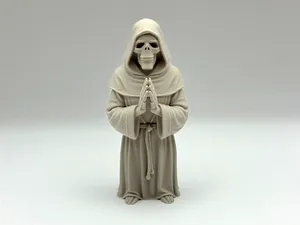 Grim Skeleton Monk