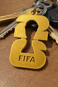 FIFA Gold Keychain