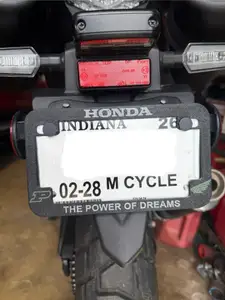 Honda CB500X - Motorcycle License Plate Frame
