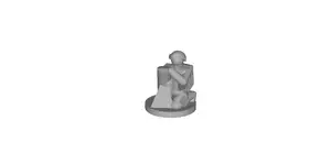 15mm Modern Soldier w/ Mortar