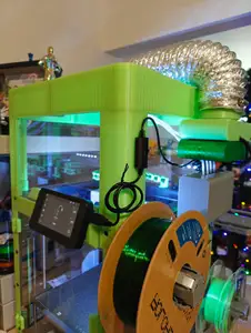 FlashForge AD5X exhaust system