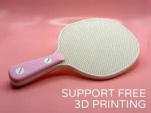 Table Tennis Bat by Pork3D.com