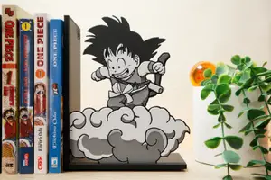 Bookend of Son Goku using Cloud Kinton | Dragon Ball Fan Art