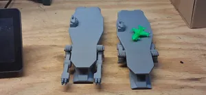 Robot Aircraft Carrier Toy with Moving Arms