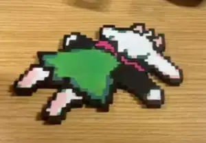 Ralsei Coaster Flat Pixel Art