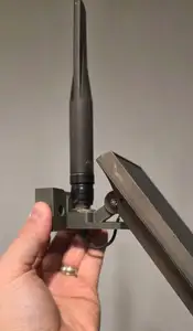 (UPDATED!) Minimalist N-Type Harbor Breeze Meshtastic Off-Grid Solar Node Bracket with Holster
