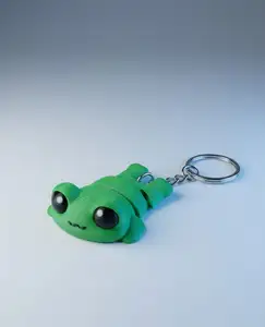 Flexi Frog Keychain