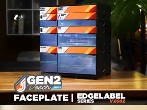 GEN2 Decor - Faceplates - EdgeLabel Series