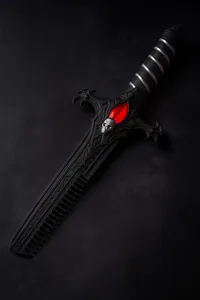 Darkfang – Gothic Sword Comb (for rebellious hair and dark souls)