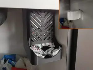 Slide-In Cupboard Mount for Dishwasher Tablet Dispenser