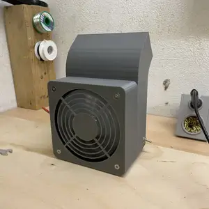 120mm fan enclosure for sucking and blowing air