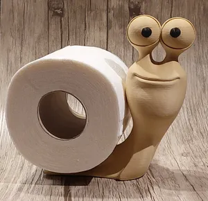 toilet roll snail