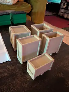1:32 Scale Pallet Crates Mega Pack – Integrated Pallet, Open & Closed Tops