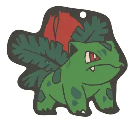 002 Ivysaur keychain