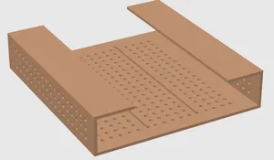 Under-Table Storage Tray for Remote Controls and Small Items