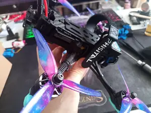 GEPRC Mark 5 Receiver Mount - DJI O4 Lite (Foxeer 15cm) & Radiomaster RP3 Dual ELRS