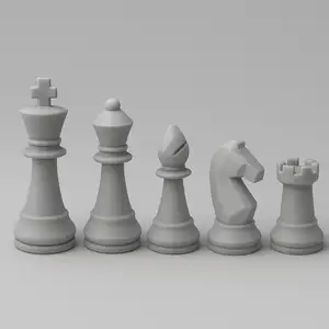ChessMaster Set – Modelo 3D Profesional (STL)