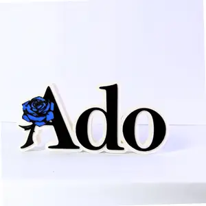 Ado Logo (Singer) – Single-Color 3D Print Version