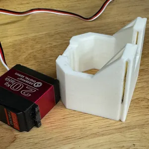 Motorized Blinds Tilt Servo Control - Cutting Jig / Custom Tray