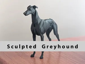 sculpted greyhound