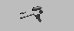 Star Wars ELG-3A Blaster (Fan Made)