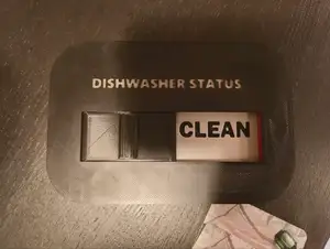 Dishwasher Status Indicator / Customisable Multi-colour Toggle for Single Colour Printers