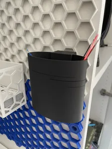 Mini Trash Can for 3D Printing Waste – Honeycomb Storage Wall Compatible