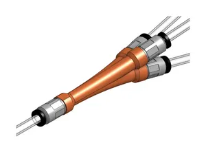 Prusa CORE One/+ MMU3 3-Way-Splitter Prusa Fitting M5-4 (compatible with Lite version)