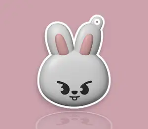 BUNNY KEYCHAIN - LEEBIT SKZOO